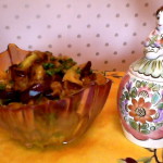Салат из баклажанов и антоновки